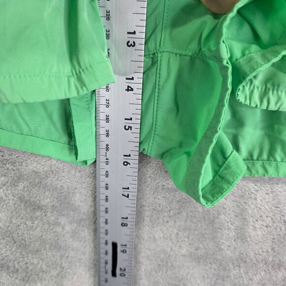 Womens Joy Lab Green Athletic Running Shorts Lined Nylon Blend 2" Inseam Size L - Picture 6 of 12